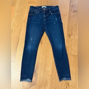 LOFT Dark Blue Women's Skinny Jeans (2 petite)